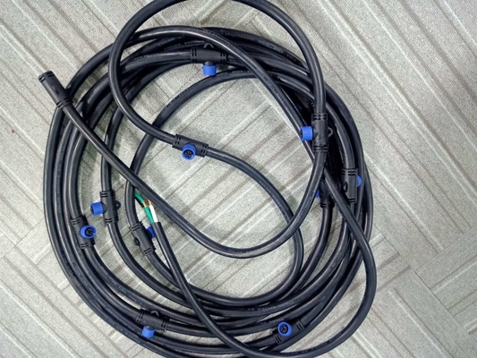 LED Grow Lights Power Cord & Connectors Daisy Chain 10AWG SJT SJTW Power Cord